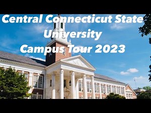 Campus Tour of Central Connecticut State University 2023 by 🎥Trinitee Williams #CCSU #College