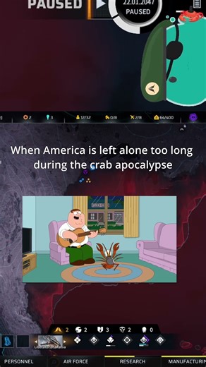 Crabmerica is lost #phoenixpoint #crustacean #games #funny