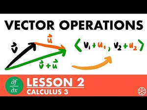 Vector Operations | Calculus 3 Lesson 2 - JK Math