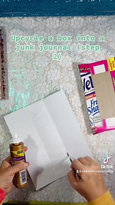 1.7K views · 25 reactions | FULL TUTORIAL…Come craft with me as we turn trash into treasure in this upcycle junk journal series. Come follow my page so you don’t miss my daily tutorials on all things junk journaling. #Junkjournaling #Junkjournaljunkies #Creativeprocess #Scrapbooking #Junkjournaltutorials #Trashtotreasure #Artist #Englishcottage #Cottagecore #Cottageaestgetic | Junk in the Trunk by Maddie | Facebook