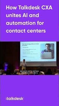 How Talkdesk CXA unites AI and automation for contact centers