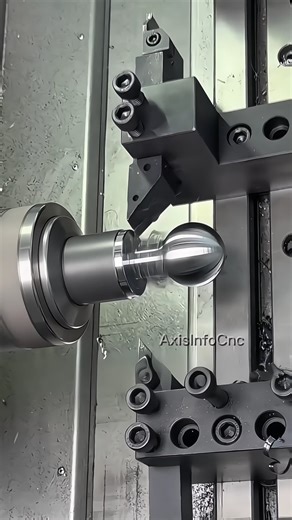 Satisfying Turning Machining In Cnc || Cnc Turning || Machine Technology || #shorts #technology