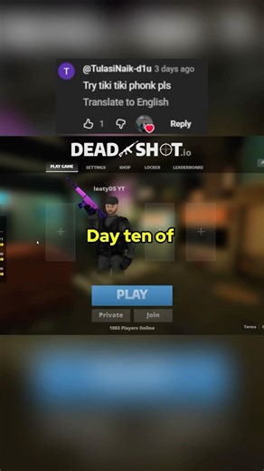 Day 10: Ranking Every Skin I Get in Deadshot.io #subscribe #deadshotio