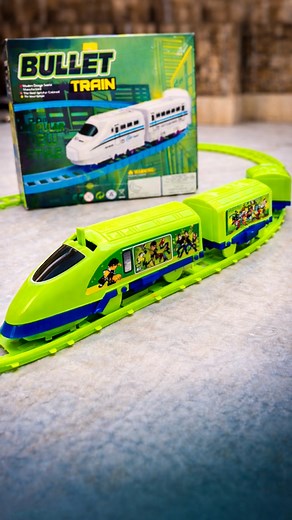 RC Remote Control Bullet Toy Train | Speed Test 💚🚄
