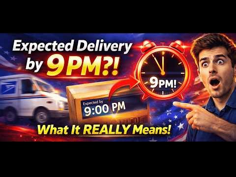 Expected Delivery by 9 PM USPS Meaning