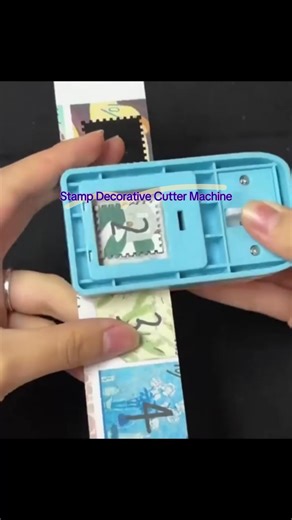 Stamp-shaped Decorative Cutter Embossing Machine, Large Paper Stamping Machine, Plastic Material, Suitable for Journals, Photo Albums, Greeting Cards, Office Supplies, and Gifts