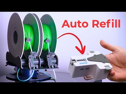 I Tried Making My Own 3D Printing Automatic Filament System