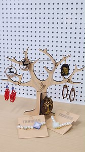 1.5K views · 21 reactions | Crafting a jewelry display stand  with a...