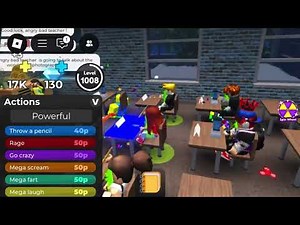 Roblox Presentation Experience | Some Chaos all actions Everyone