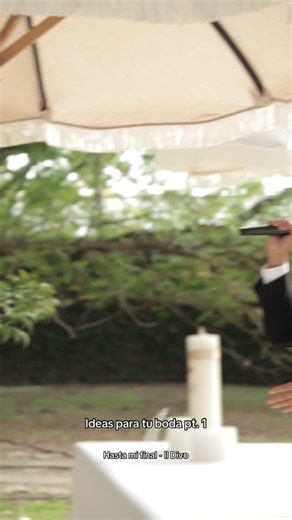 ¿Habías pensado tener música en vivo en tu ceremonia? #weddingtiktok #boda #ildivo