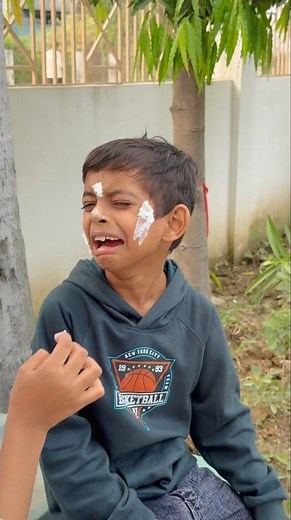 Unzila ne Arhan ke muh par cake laga diya 😭🙏#shorts