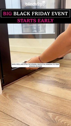 ✨ Get your home holiday-ready with our no-drill Stick On Blinds, made to measure for the perfect festive cosy-up 🎄 | Blinds 2go