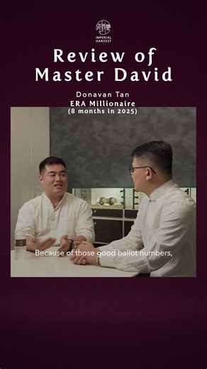 After a Bazi consultation with Grand Master David Goh, Donavan took immediate action to acquire his first Imperial Harvest Treasure - Imperial Harvest Fine Jadeite Imperial Dragon. The result ? Donavan’s results accelerated and made a big quantum leap in his real estate career. • A buyer who initially low-balled accepted the developer’s counteroffer the day after Donavan wore the pendant — paying 60% ABSD (a sum north of SGD $1M). • At LyndenWoods he closed multiple-units with an unbelievable ba