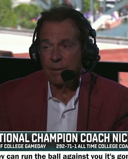 Nick Saban on what he misses the most about coaching ❤️