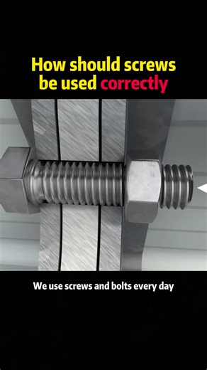 4.8K views · 29 reactions | How should screws be used correctly usa science knowledge MindMinds | science.enthusias | Facebook