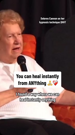 102K views · 2.9K reactions | Dolores Cannon on her hypnosis technique QHHT Full interview on YT @ Dolores Cannon Order a Private Oracle Reading with me! (link in bio)律曆✨ All readings will be sent within 1 day✨ | Gold Soul | Facebook