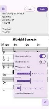 jazz sheet markup app. LLMによる自動作曲テスト