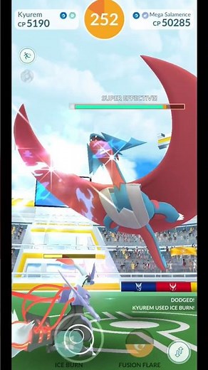 Solo Mega Salamence with only White Kyurem