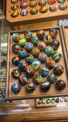 Peltier Shelf #1, including a few new things… | Mike's Marbles & Collectibles