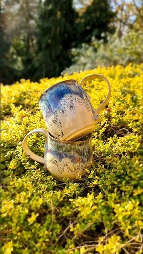 Stunning Glaze Combination for Stoneware Mugs | Start to Finish Pottery