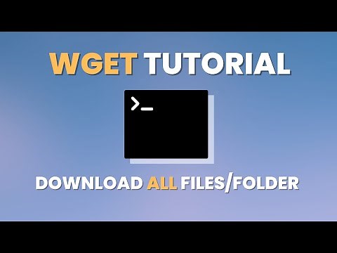 Wget tutorial: How to download all files/folder from a website || Wget Linux command || Wget Windows