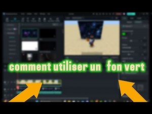 Comment utiliser un fond vert (Wondershare Filmora)