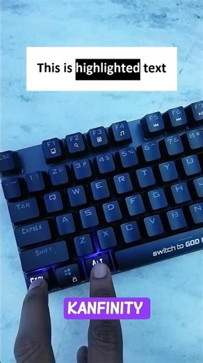 ⚡ Highlight Text in 2 Seconds – MS Word Trick! #asmr #tricks #gaming #shorts #trending #viral