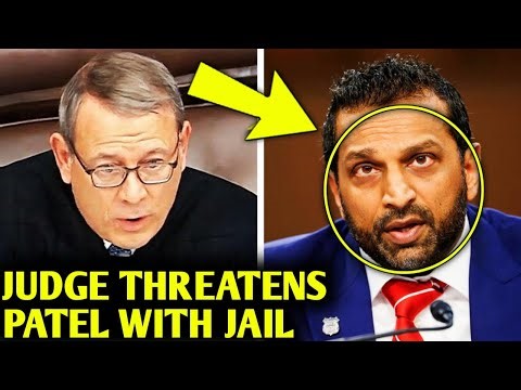 BREAKING: Kash Patel CRUMBLES as Judge Delivers FINAL Warning Before Jail