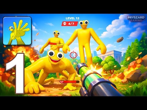 Cannon Them All: Blast Titans! - Gameplay Walkthrough Part 1 - Canon Ragdoll Titans (iOS, Android)