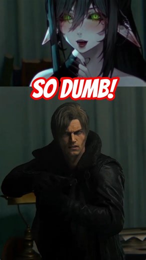 Layna is SO DONE With Leon #shorts #residentevilrequiem