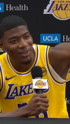 3M views · 41K reactions | "Hi Luka, my captain!" Rui Hachimura's response to Luka Dončić interrupting his presser! 﫡 | NBA | Facebook
