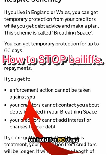 This is how to STOP bailiffs. #debt #bailiffs #enforcement #debtadvice #stopbailiffs For free advice go to Moneyhelper.org.uk - we are not associated with Money Helper. If you enter a solution with TDAS fees may apply. Pacific Financial Solutions trading as The Debt Advice Service is authorised and regulated by the Financial Conduct Authority. With your consent we may pass your details onto third party solution providers. Credit rating may be affected, T&Cs apply.