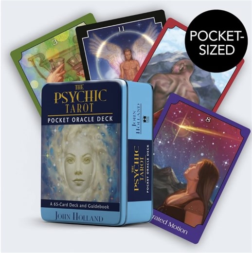 ✨ Your Journey with Spirit—Now in Your Pocket If The Psychic Tarot Oracle Deck has been part of your spiritual journey, I’m excited to introduce its perfect companion—The Psychic Tarot Pocket Oracle Deck! Compact, powerful, and designed for guidance on the go. ♦ Pre-Order your deck here ➔ https://amzn.to/4jByRQh If you loved the wisdom of The Psychic Tarot Oracle Deck, the Pocket Edition is your next must-have! | Psychic Medium John Holland