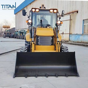 [Hot Item] China new cheap compact backhoe loader used compact tractor with loader and backhoe hydraulic breaker for backhoe loader for hot sale with high performance