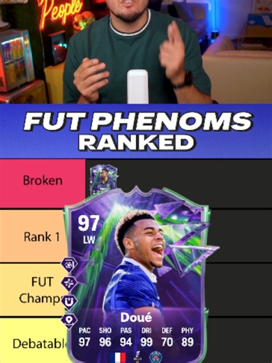 Ranking PHENOMS on FC 26! 🔥 #fc26 #ultimateteam #phenoms #tierlist #eafc