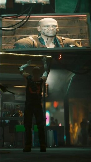 Kurt Hansen keeps your business safe. #cyberpunk2077 #cyberpunk