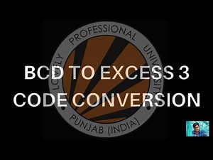 BCD TO EXCESS -3CODE Converter Using NAND gates ONLY|LOVELY PROFESSIONAL UNIVERSITY| Experiment |