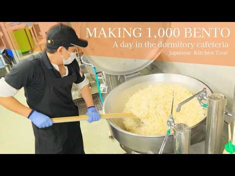 Preparation of 1,000 Bento Boxes: Japan's High School Dorm Life.