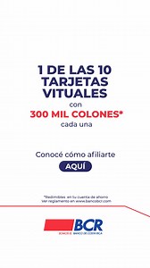 Realizá y recibí tus SINPE en la cuenta del BCR. Conocé cómo afiliarte en bancobcr.com | Banco de Costa Rica