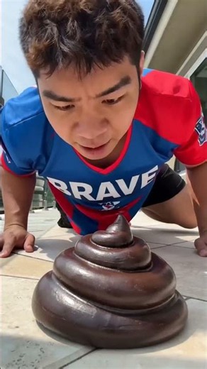 What's That Giant Poop? 💩 #funny #prank #comedy #comedyskit #couple