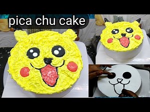 Pikachu Cake recipe | how to make a vanilla cake|how to make a cake