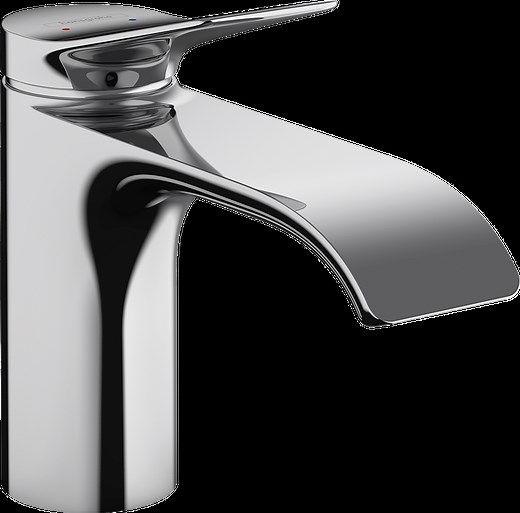 hansgrohe Washbasin mixers: Vivenis, Single lever basin mixer 80 with pop-up waste set, Item No. 75010000