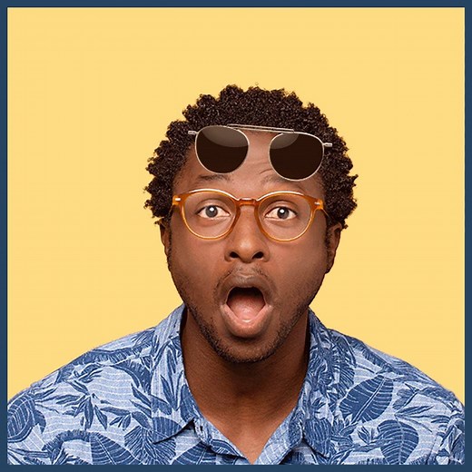 Our new clip-on sets are here and we are super excited to see how you style them! 😎 Style: 640721 Check them out here: https://www.zennioptical.com/b/clip-on-sets | Zenni Optical