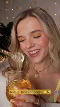 #asmr Honey Triggers 🍯 #tingles #asmrsounds #asmrvideo #asmrcommunity #honey #relax #sleep