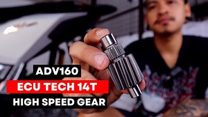 Honda ADV 160 | ECU-Tech 14T High Speed Gear Full Video: https://youtu.be/ohgwaNYWcPo ECU-Tech 14T Gear: https://shope.ee/1VWEsgcKyF | MotoBeast