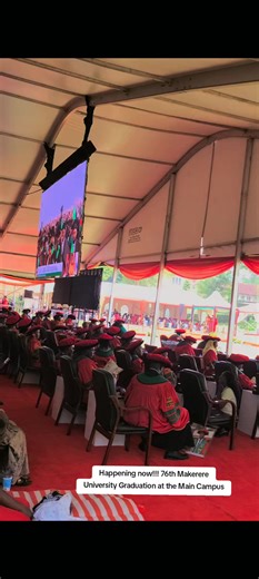 Live Coverage of the 76th Makerere University Graduation