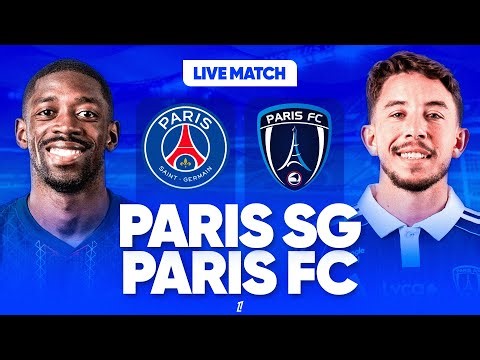 🔴🔵 PSG - PARIS FC LIVE + AFRIQUE DU SUD - CAMEROUN LIVE / 🔥ALLEZ PARIS! / 🏆LE RETOUR DU PSG ! / L1