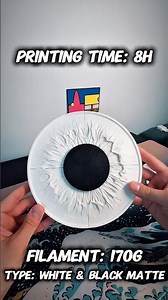 I 3D Printed a Glowing Iris Wall Lamp 👁️