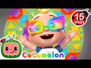 Color Mixing Fun! 🎨🌈 Colorful CoComelon Nursery Rhymes | Sing Along Songs for Kids