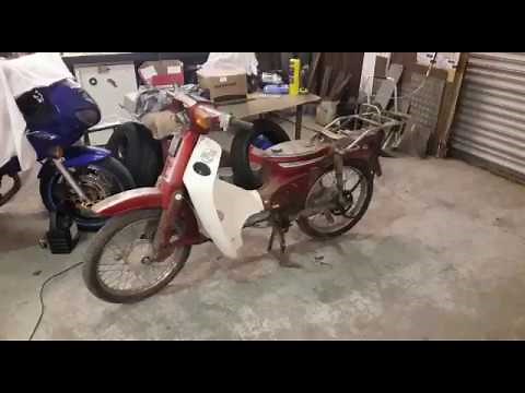 Honda C50/C90 Cub - Engine no. & Frame no. Location